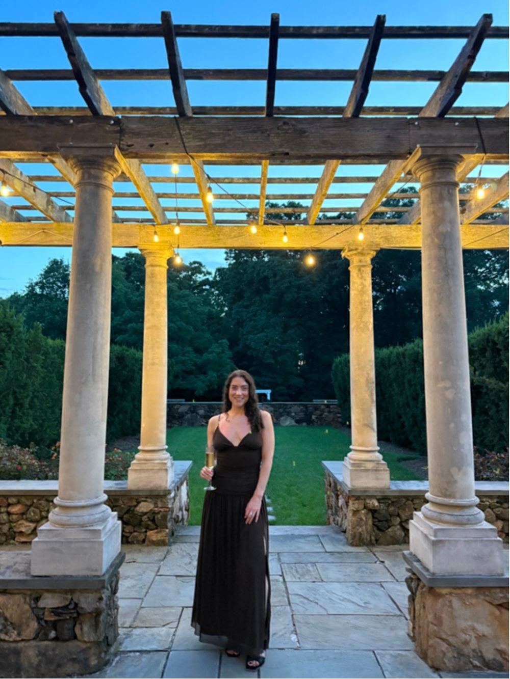 Rare London Mesh Drop Waist Maxi Dress